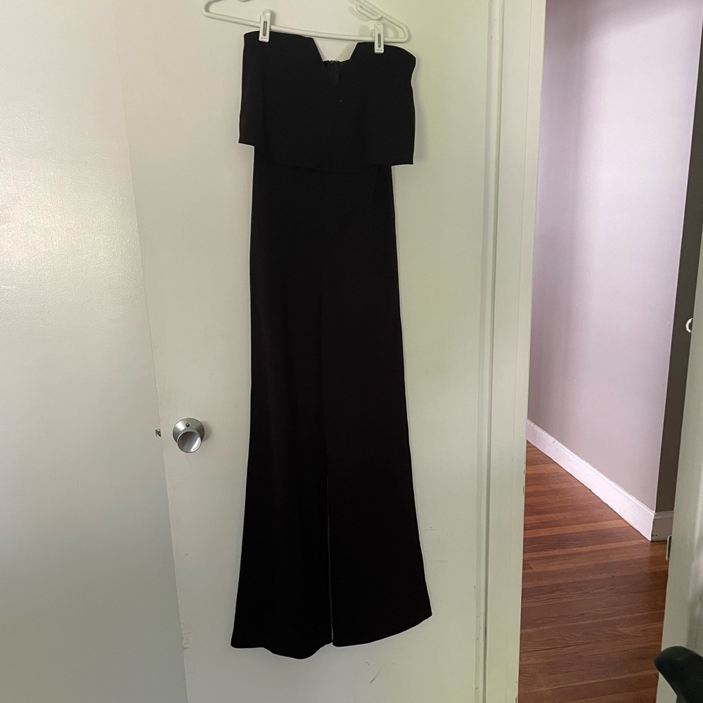 Black pants romper